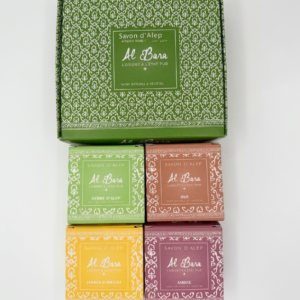 Coffret 4 savons d’Alep – Les Senteurs d’Orient